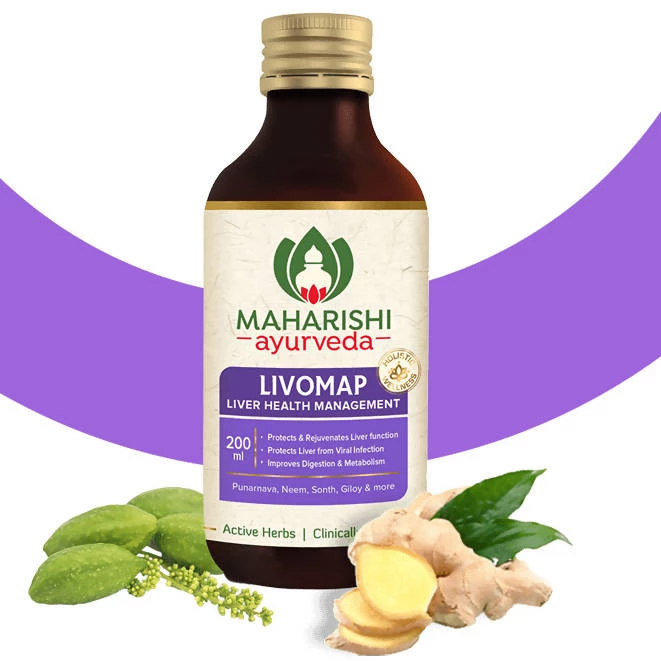 Maharishi Ayurveda Livomap Syrup For Liver Health, 200ml-1.webp